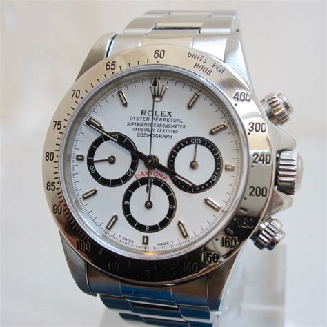 rolex daytona zenit acciaio